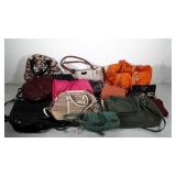 Purses, totes, and clutches, variety of makers