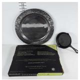 Wilton Armetale cook & serve platter in the