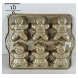 Nordic Ware gingerbread kids baking pan. Seller