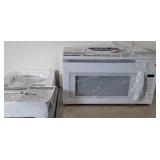 Whirlpool over the range microwave with mounting