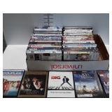 Large lot of DVDs, various genres.