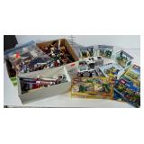 Lego lot: lots of instruction books, and pieces