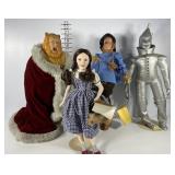 The Wizard of Oz Doll collections with Dorothy,
