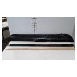 Players edge pool stick with case, 58" long.