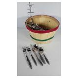 Flatware by Toffolon, made in Korea, service for