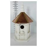 Copper top decor bird house, seller code LW