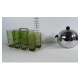 West Bend penguin hot and cold server with lid