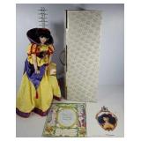 Franklin Heirloom Dolls, Snow White porcelain