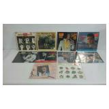 Ten ELVIS record albums with jackets. Some from