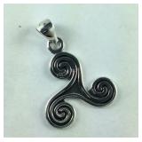 Sterling silver pendant