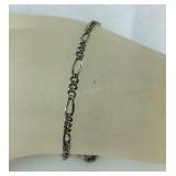 Ankle Bracelet Made In Italy, 10" Length , 4.3