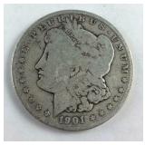 1901-0 Morgan Dollar