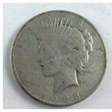 1923 Peace Dollar