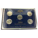 2004 State Quarter Collection Michigan, Texas,