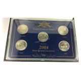 2004 State Quarter Collection Michigan, Texas,