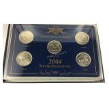 2004 State Quarter Collection Michigan, Texas,