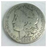 1885-0 Morgan Dollar