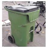 Otto Trash Container. 95 gallon, wheeled type,