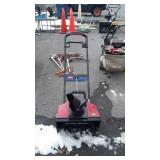 Toro Electric Powered Snow Thrower, Power Curve