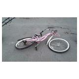 Bike Project, Schwinn Roxie, 26" white wall