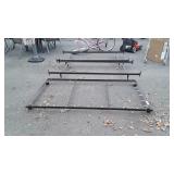 Two Single size metal Folding  Bed Frames, plus on