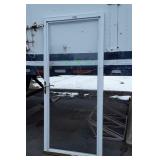 Storm Door, full view glass, 36x80, previously
