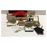 Keychains, bag tags, clock etc