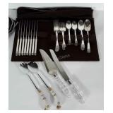 WM Rogers and Son silver plate flatware, service