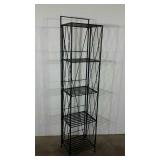 Ironworks folding shelves  14"×12"×64". Seller