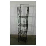 Ironworks folding shelves  14"×12"×64". Seller