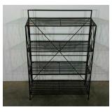 Ironworks folding shelves  28"×12"×40". Seller