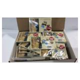 Case of metal pet tags sets