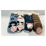 Four pairs of socks animal theme