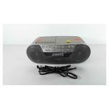 Sony CD and cassette player, powers up