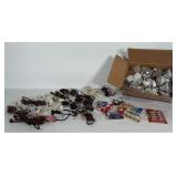 Extension cords, a few vintage kitchen appliance