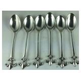 Sterling silver spoons 46.9grams six total