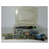 Lego parts and pieces, includes minecraft, DC