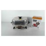 Cookware, Sunbeam covered grill, heats up and