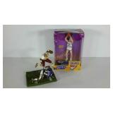 Sports action figures, Larry Bird in package and