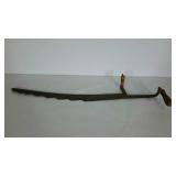 Hay knife, condition as shown