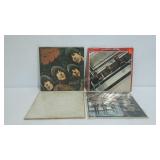 Four BEATLES albums, two are double albums.