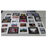 Matted photographs, some are duplicates, 36, more