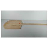 Wooden pizza peel by Allied, 41" L, seller code U