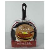 Cast iron skillet/pancake gift set, unopened