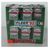 Baseball trading cards, all packs are unopened,