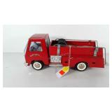 Buddy L metal fire truck, missing parts