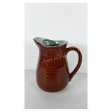 Pottery, 7" Redwing USA water pitcher