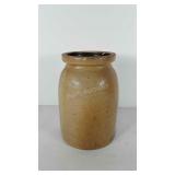 Stoneware crock, has wear, see pictures