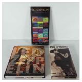 Books and CDs, includes Led Zeppelin- The