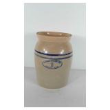 Stoneware crock with 1gal seal, Marshall Pottery
